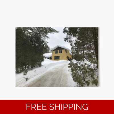 Le Studio Art Board Print Guest House Winter 2020